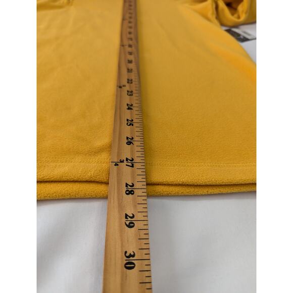 Eddie Bauer Mens Fast Fleece 100 1/4-Zip‎ Pullover Sweater Size XL Marigold New - Picture 9 of 10